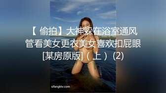 【 偷拍】大神躲在浴室通风管看美女更衣美女喜欢扣屁眼[某房原版]（上） (2)