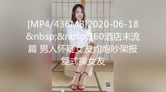 [MP4/436MB]2020-06-18&nbsp;&nbsp;360酒店未流篇 男人怀疑女友约炮吵架报复式操女友