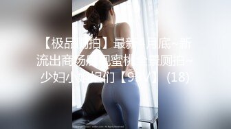 【极品厕拍】最新4月底~新流出商场后视蜜桃全景厕拍~少妇小姐姐们【99V】 (18)