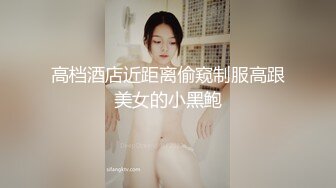 高档酒店近距离偷窥制服高跟美女的小黑鲍