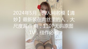 2024年5月，秀人网名模【清妙】最新装在肉丝里的人，大尺度漏点 爽，110P无码原图 1V，佳作必看