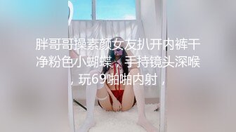 胖哥哥操素颜女友扒开内裤干净粉色小蝴蝶，手持镜头深喉，玩69啪啪内射，