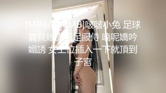 [MP4/416MB]啵啵小兔 足球寶貝絲襪玉足服侍 喃呢嬌吟媚誘 女上位插入一下就頂到子宮