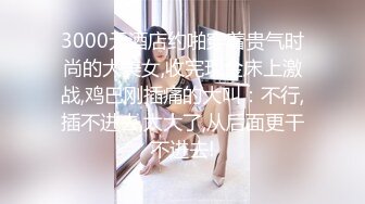 3000元酒店约啪穿着贵气时尚的大美女,收完现金床上激战,鸡巴刚插痛的大叫：不行,插不进去,太大了,从后面更干不进去!