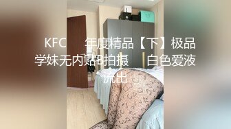 ✿KFC❤️年度精品【下】极品学妹无内贴B拍摄❤️白色爱液流出